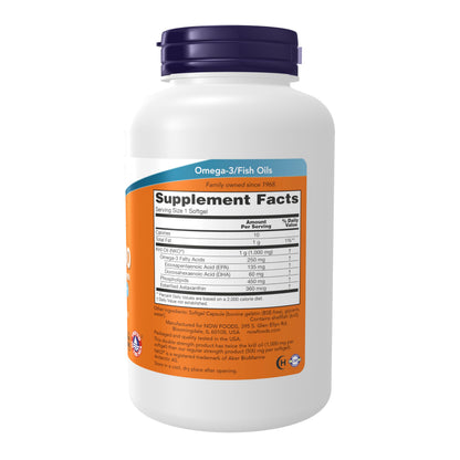 NOW Foods Neptune Krill Double Strength 1000 mg – Phospholipid-Bound Omega-3, 120 Softgels