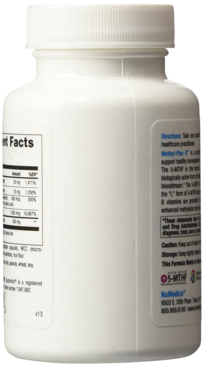 NuMedica Methyl-Plex B 60 Vegetable Capsules | Vitamin B Complex