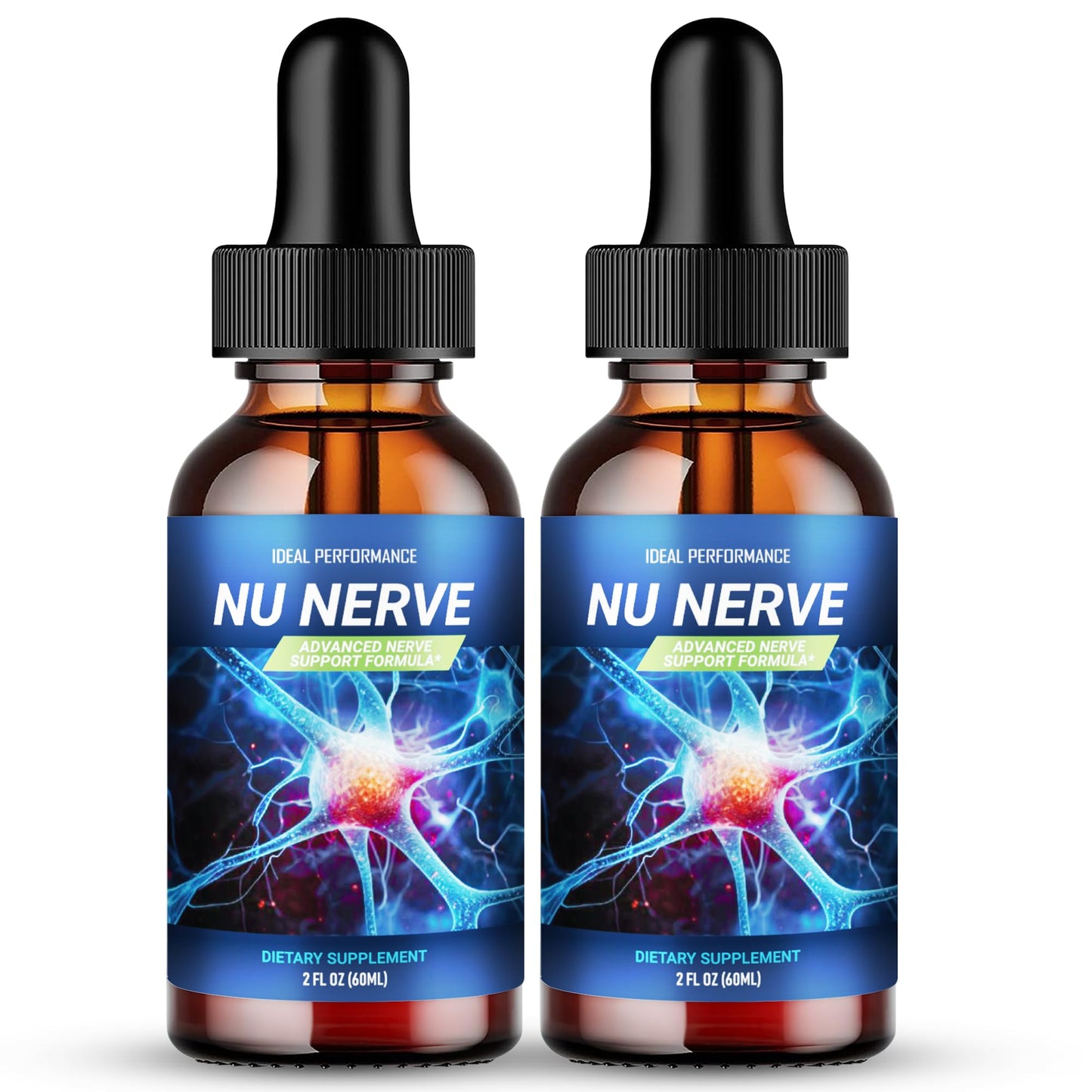 Nu Nerve Drops - Nerve Health Support | NuNerve Liquid Drops 2 Pack