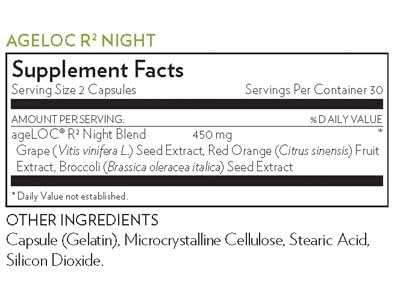 Nu Skin ageLOC R2 Night Blend - Night Renewal & Energy Supplement