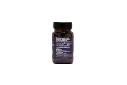 NUF Organic Black Turmeric 350mg Capsules – US Grown, Vegan, Gluten Free, Non-GMO