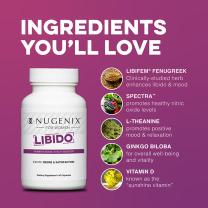Nugenix Women's Libido Booster Supplement - 60 Count | Drive & Mood Support