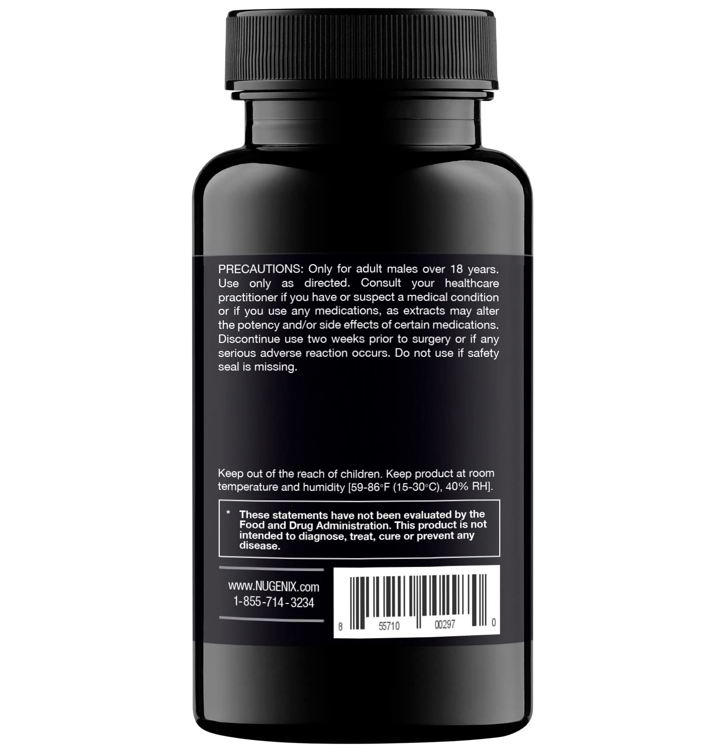 Nugenix Cortisol Control – Cortisol Manager & Adrenal Support for Men, 120 Capsules