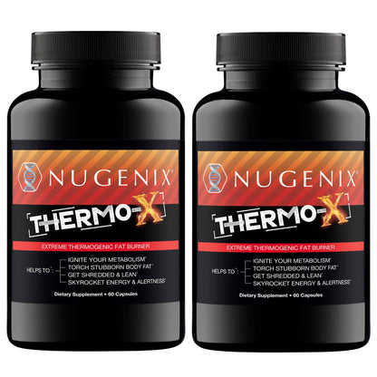 Nugenix Thermo-X: Extreme Thermogenic Fat Burner for Men – 120 Count