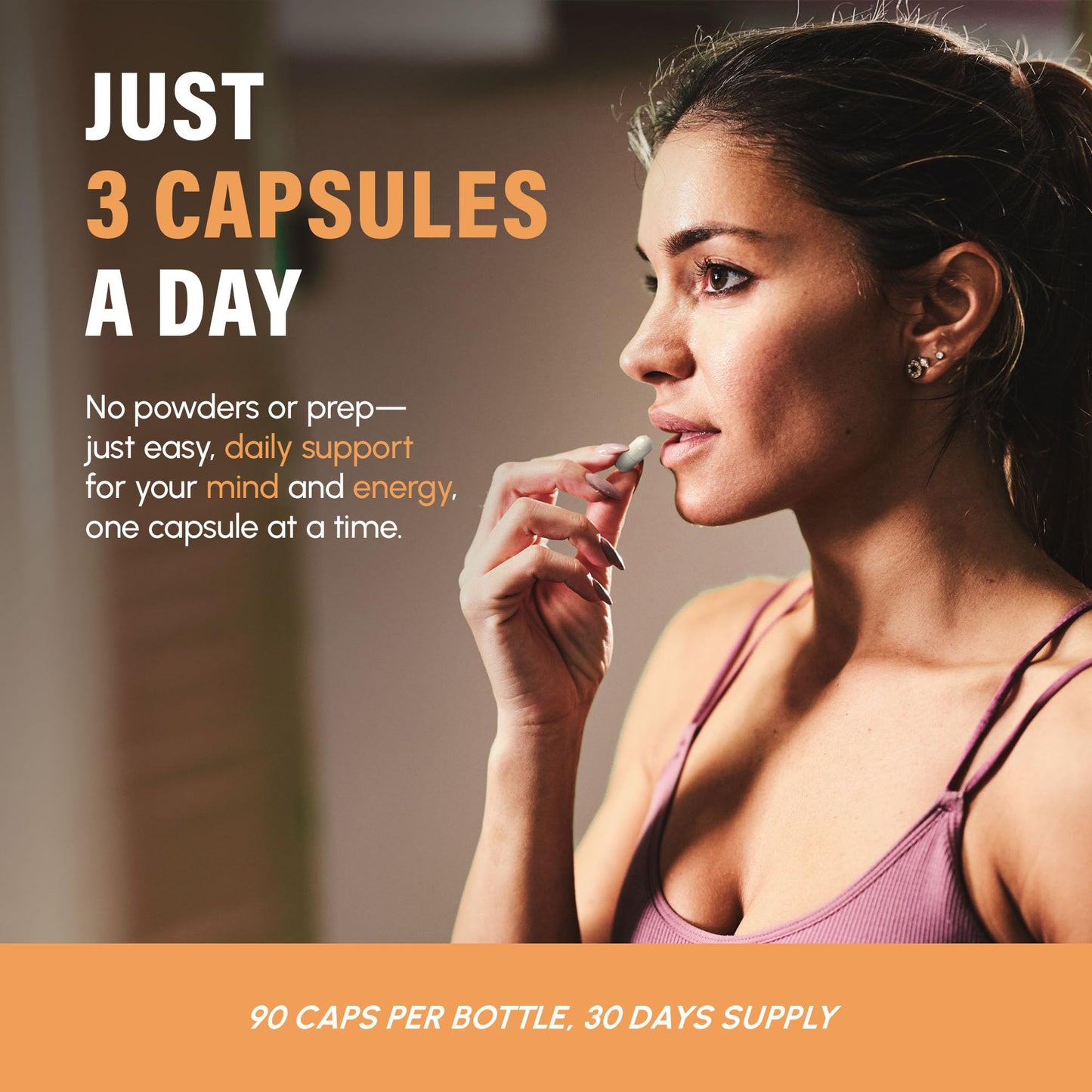 Nulifespan Myelin Caps | Brain Health & Focus Supplement (90 Capsules)