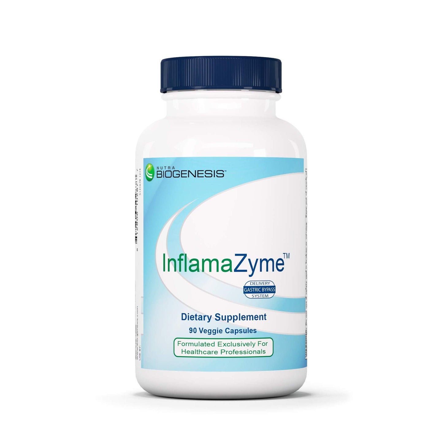 Nutra Biogenesis InfamaZyme Digestive Enzymes for Women & Men – Pancreatin, Bromelain, Papain | 90 Capsules