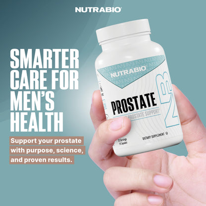 NutraBio Prostate - Advanced Prostate Support | Inflammation & Antioxidant Defense (90 Capsules)