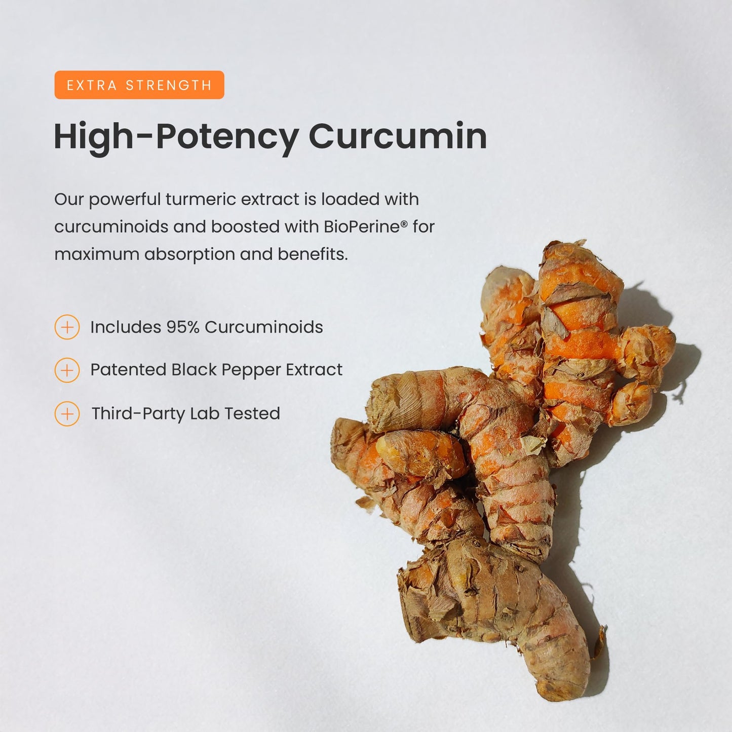 NutraChamps Turmeric Curcumin 1500mg with Black Pepper – 180 Veg Capsules