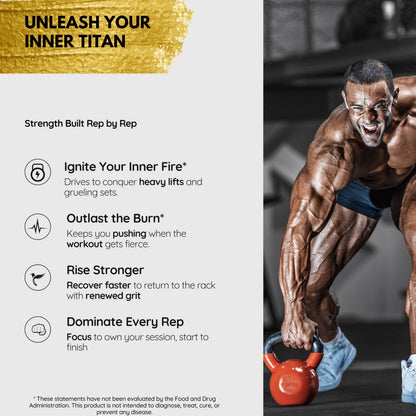NutraHerds Men’s Vitality & Testosterone Support | Tongkat Ali & Ashwagandha