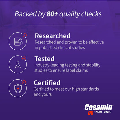 Cosamin DS Joint Health Supplement by Nutramax Laboratories – Glucosamine & Chondroitin, 180 Capsules