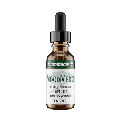 NutraMedix MoodMedix Liquid Drops – Mood & Immune Support with Cat's Claw & Turmeric (1oz)