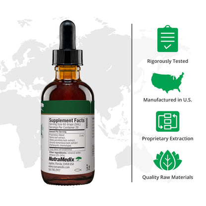 Nutramedix Nutra BRL – Liquid Herbal Immune Support & Digestive Health (60mL)