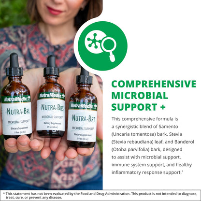 Nutramedix Nutra BRL – Liquid Herbal Immune Support & Digestive Health (60mL)
