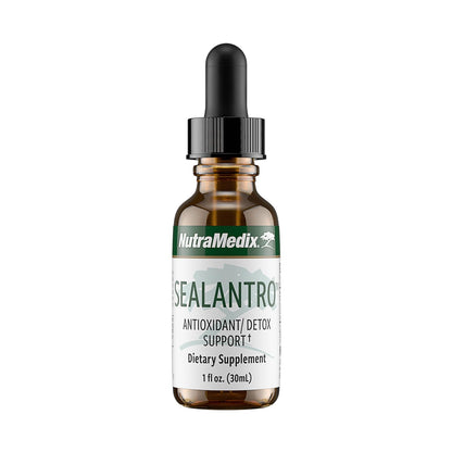 NutraMedix Sealantro Detox Drops – Chlorella, Cilantro & Pacific Red Seaweed (1oz)