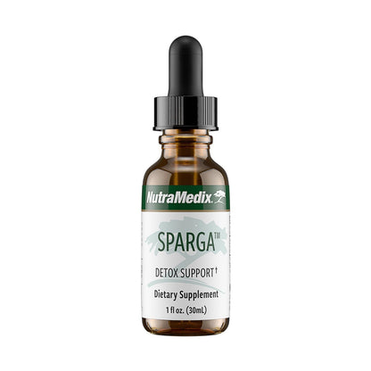 NutraMedix Sparga Tincture - Antioxidant Asparagus Extract for Detox & Digestive Support (1oz/30ml)