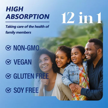 Nutrapure Magnesium Complex 12-in-1 1000mg | 7 Elemental Forms | Vegan Non-GMO