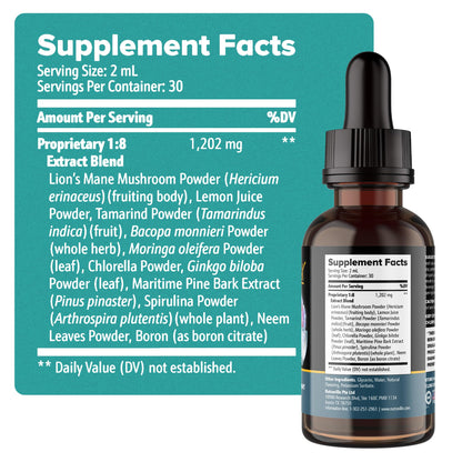 Nutraville Pineal Guardian X – Pineal Decalcification Drops for Cognitive Support | 60ml