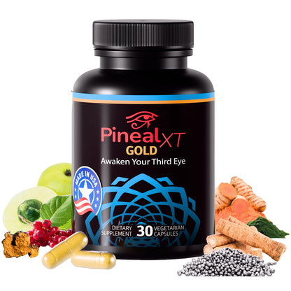 Nutraville Pineal XT Gold - Pineal Gland Support, Focus & Memory