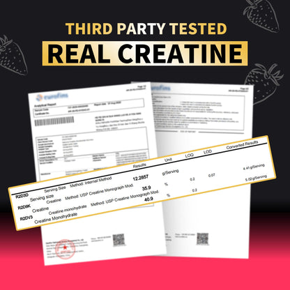 Nutravita Creatine Monohydrate Gummies – 5g per Serving, Vegan, Sugar Free, Cherry, 120 Count