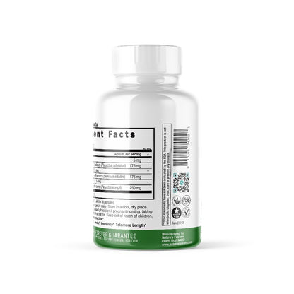 Nature's Fusions Nutri L Ergothioneine – Organic Mushroom Complex, 60 Capsules (5 mg & 600 mg Extracts)