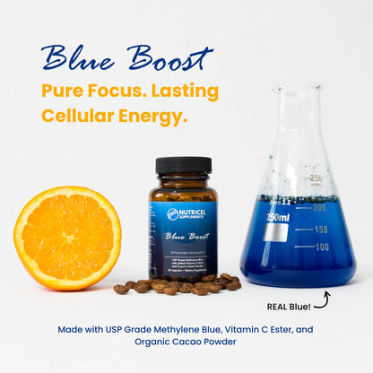 Nutricel Methylene Blue Capsules 12 mg | 60ct | Vitamin C Ester | Made in USA