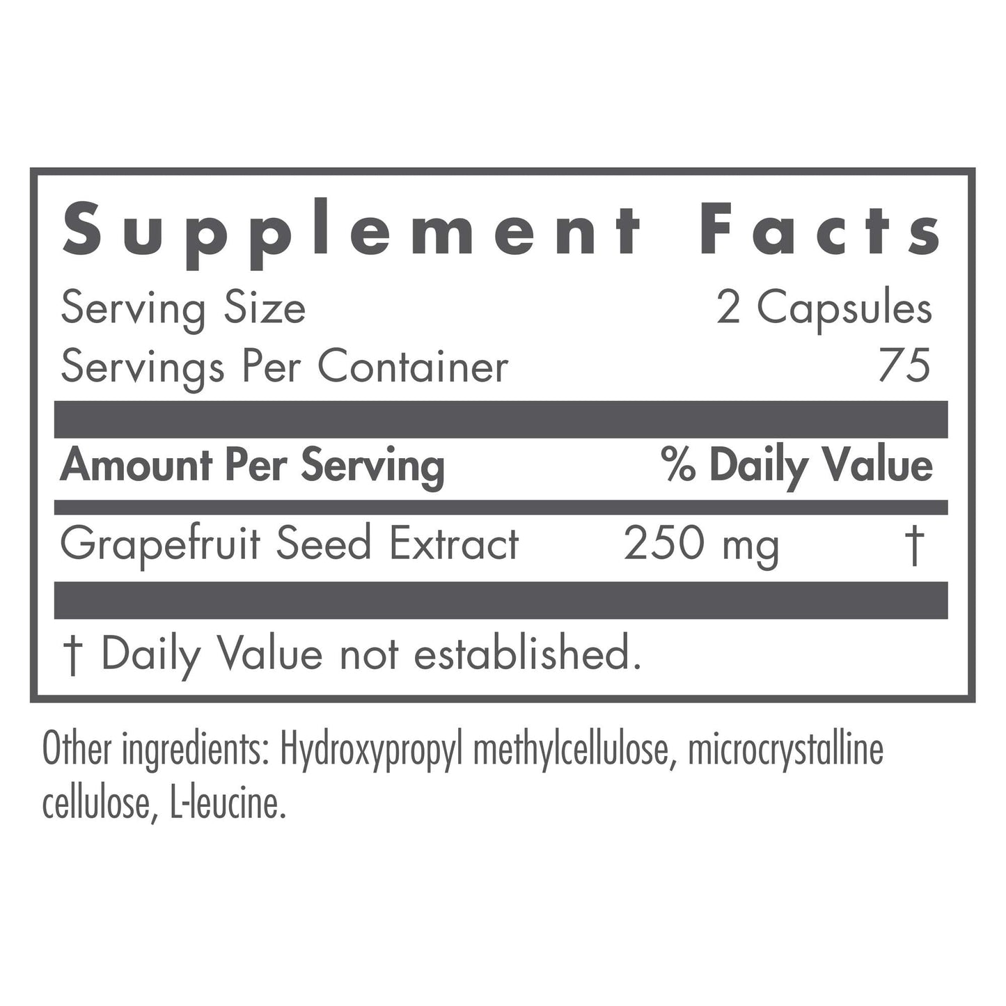 Nutricology Citrus Seed Extract Supplement – Grapefruit Seed Extract, Vegetarian Capsules, 150 Count