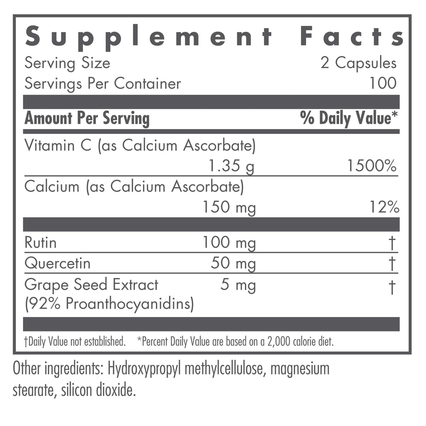 Nutricology Esterol Ester-C 1350mg Vitamin C | Immune Support | 200 Vegan Capsules