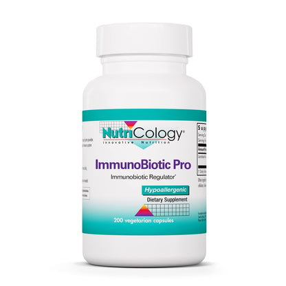Nutricology ImmunoBiotic Pro – Immune Support Supplement (200 Count)
