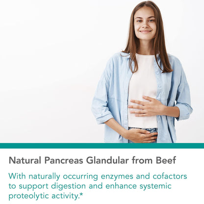 Nutricology Pancreas Dietary Supplement - Digestive Support | Hypoallergenic, Gluten Free, Vegetarian Capsule | 720 Count