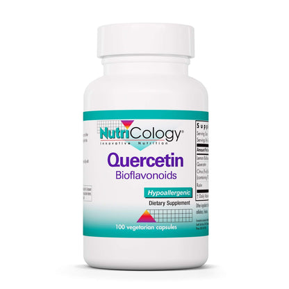 Nutricology Quercetin Bioflavonoids - Lemon Bioflavonoid Complex with Rutin, Citrus Extract & Hesperidin | 100 Count