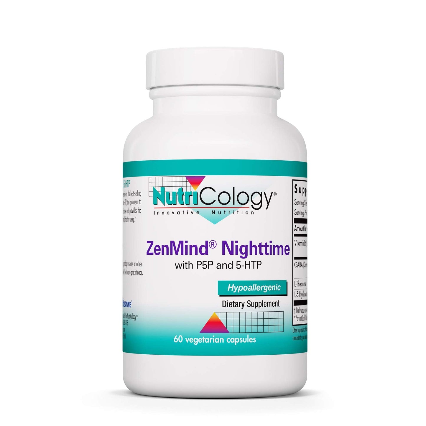 Nutricology ZenMind - Calmness Support with GABA & L-Theanine | 60 Count