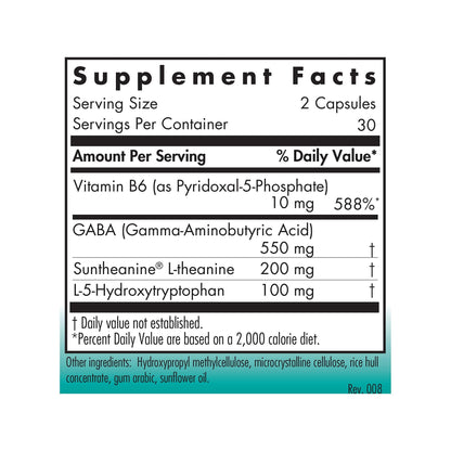 Nutricology ZenMind - Calmness Support with GABA & L-Theanine | 60 Count