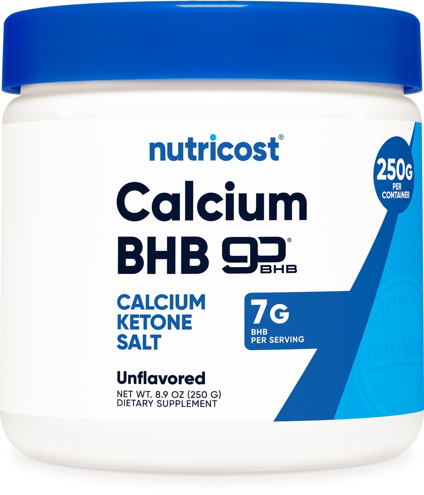 Nutricost Calcium BHB (250g) Unflavored – Calcium Ketone Salt