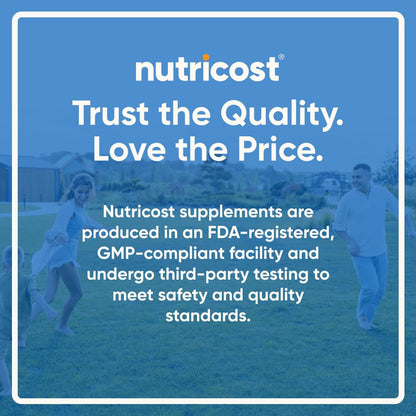 Nutricost CDP Choline (Citicoline) 300mg – 120 Vegetarian Capsules | Non-GMO, Gluten Free