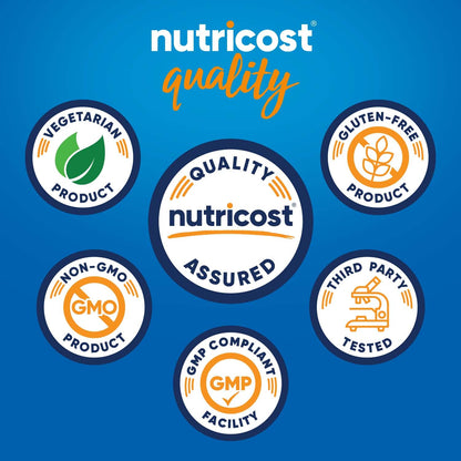 Nutricost Pure Choline Bitartrate Powder 500g – Gluten Free & Non-GMO