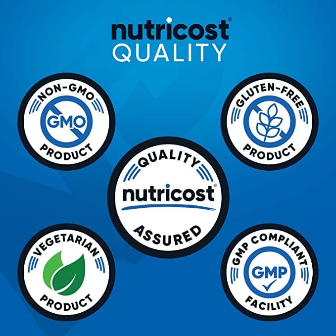 Nutricost GABA 750mg - 240 Capsules (240 Servings) - Non-GMO, Gluten Free