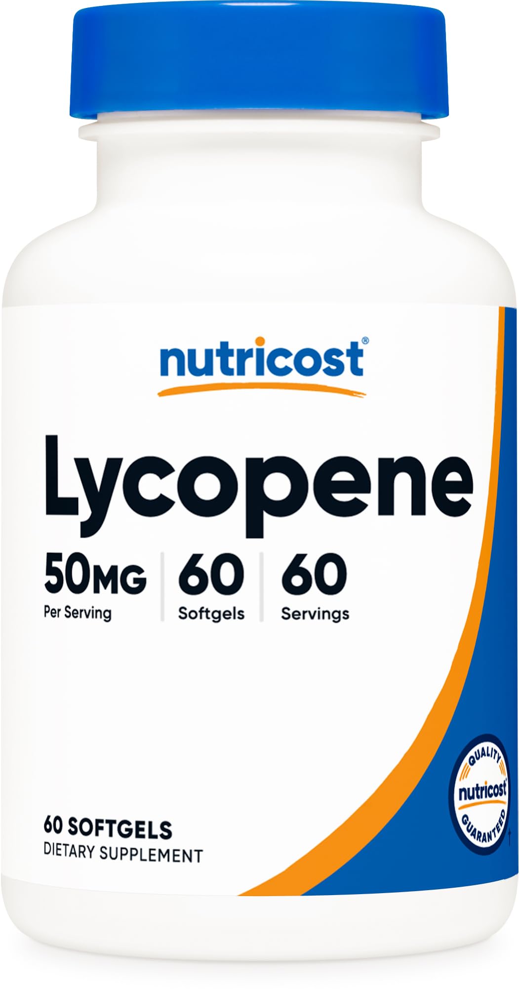 Nutricost Lycopene 50mg Softgels – 60-Count | Non-GMO, Gluten-Free