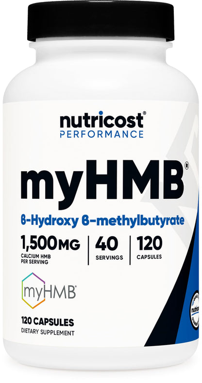 Nutricost myHMB Capsules 1,500MG - 120 Caps | Performance Line