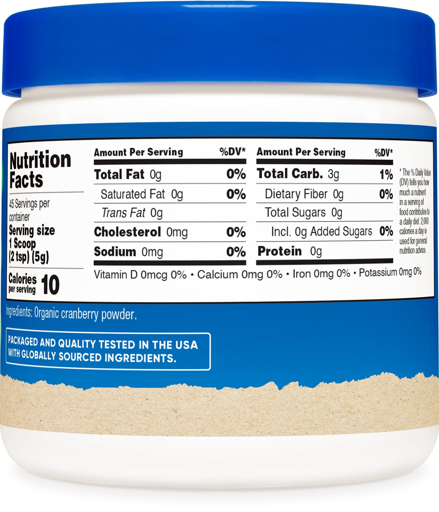 Nutricost Organic Cranberry Powder, 8 oz, 5G per Serving - Non-GMO, Gluten-Free