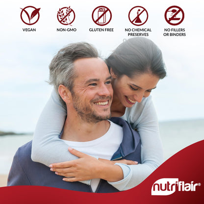 NutriFlair Berberine HCL 1200mg + Cinnamon - 120 Veggie Capsules