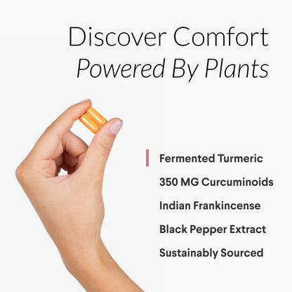Nutritional Roots Indian Turmeric + Frankincense – 95% Curcuminoids, Joint Health – 60 Capsules