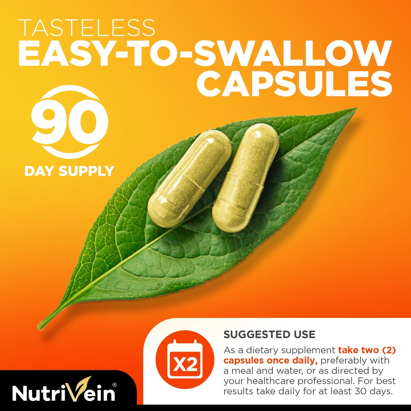 Nutrivein Liposomal Vitamin C 1650mg - 180 Caps | High-Absorption Vitamin C