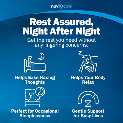 NUVICARE Nighttime Sleep Aid 25 mg Diphenhydramine HCl – Regular Strength, 2 Pack, Non-Habit Forming
