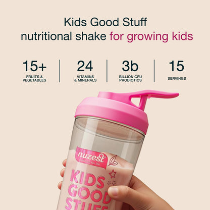Nuzest Kids Good Stuff Vegan Smoothie Mix Vanilla Caramel - Dairy Free Multivitamin Shake