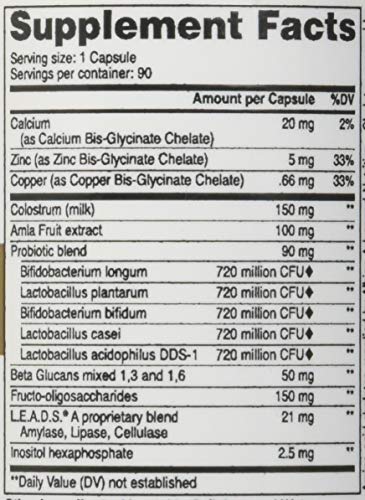 NWC Naturals Pro-Biotics Plus – Vegetarian Probiotics for Immune & Digestive Health, 90 Capsules