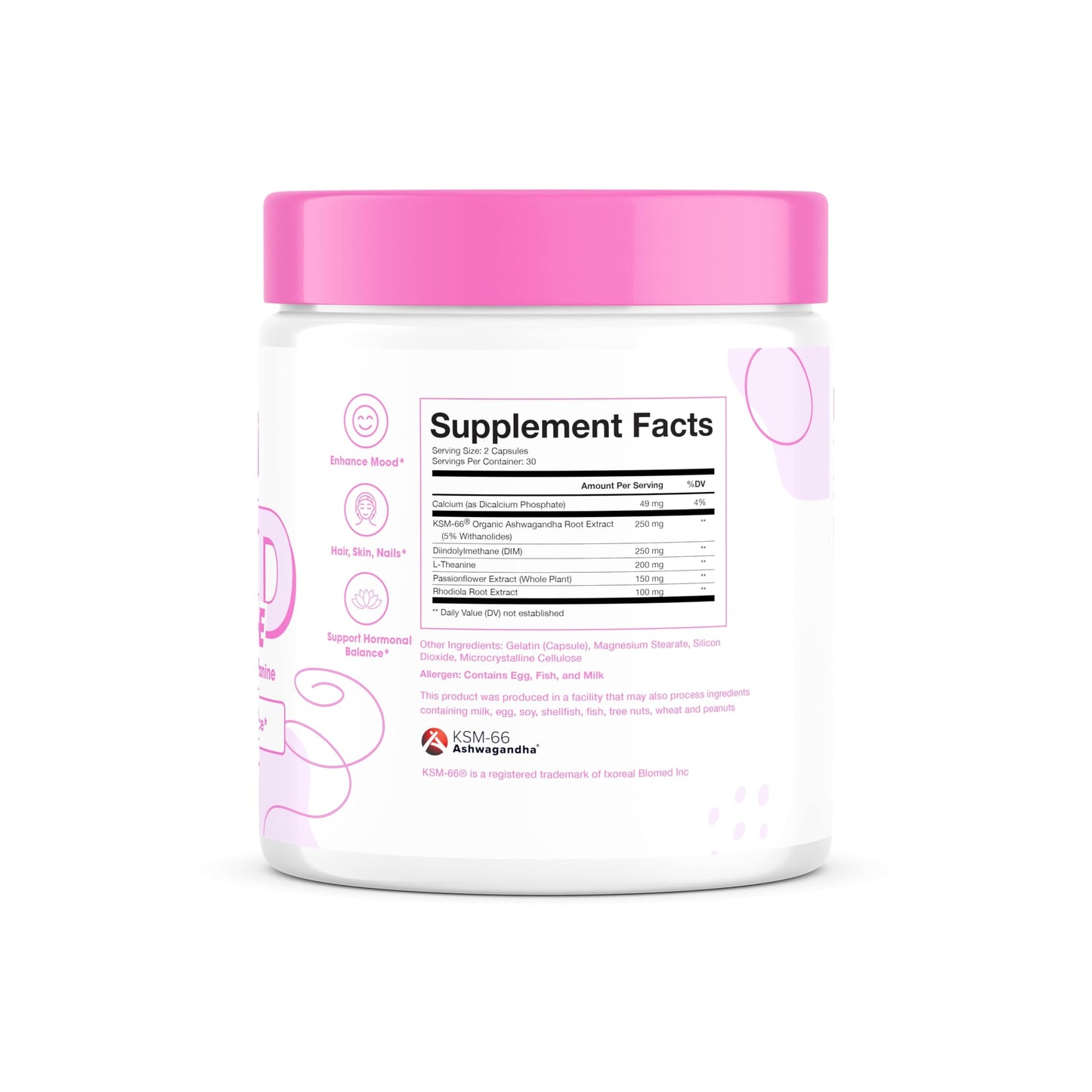 Obvi Goodbye - Stress Relief with Collagen Types I-V-X, Ashwagandha & L-Theanine