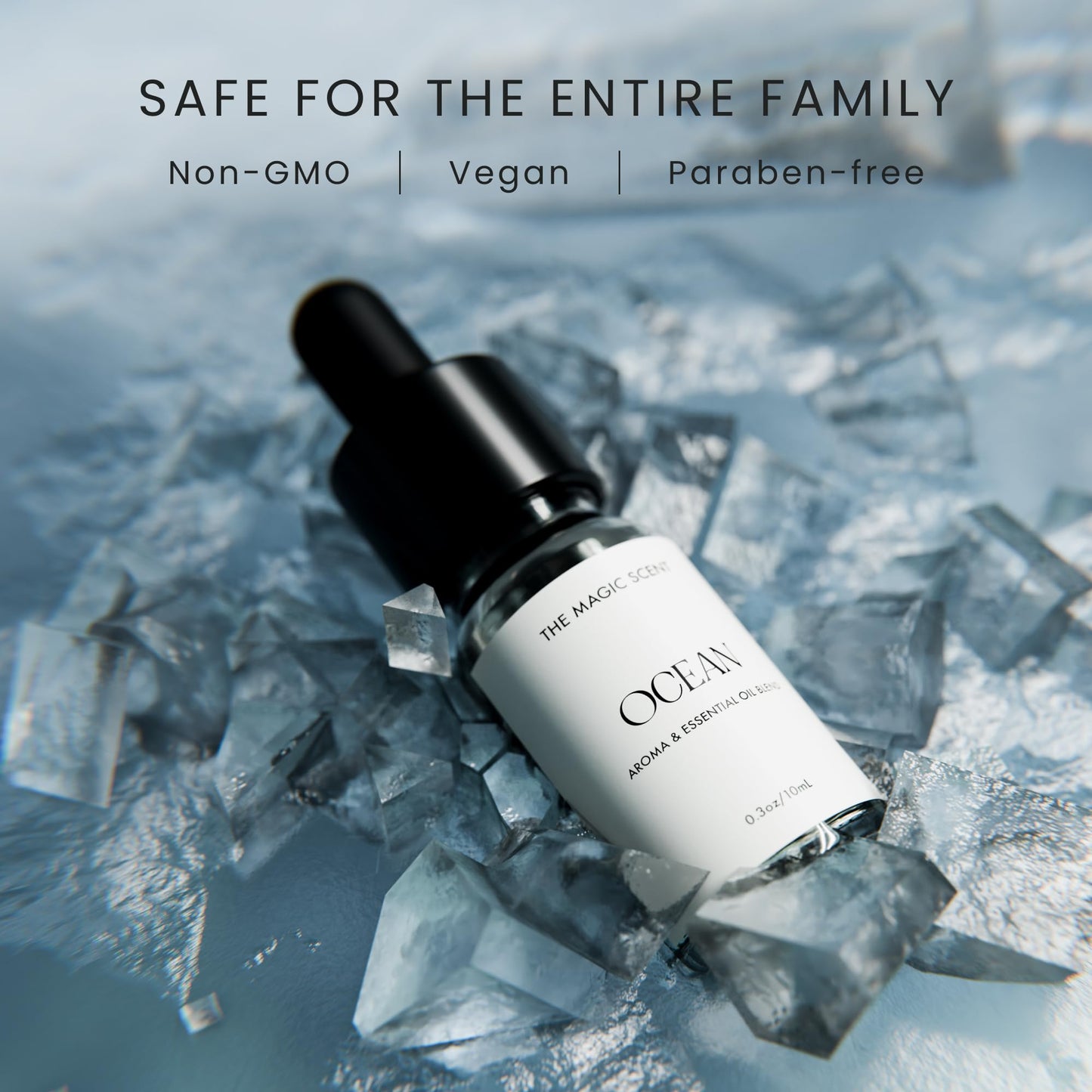 The Magic Scent Ocean Diffuser Oil – Bali-Inspired, 0.34 fl oz (10 ml) for Diffusers