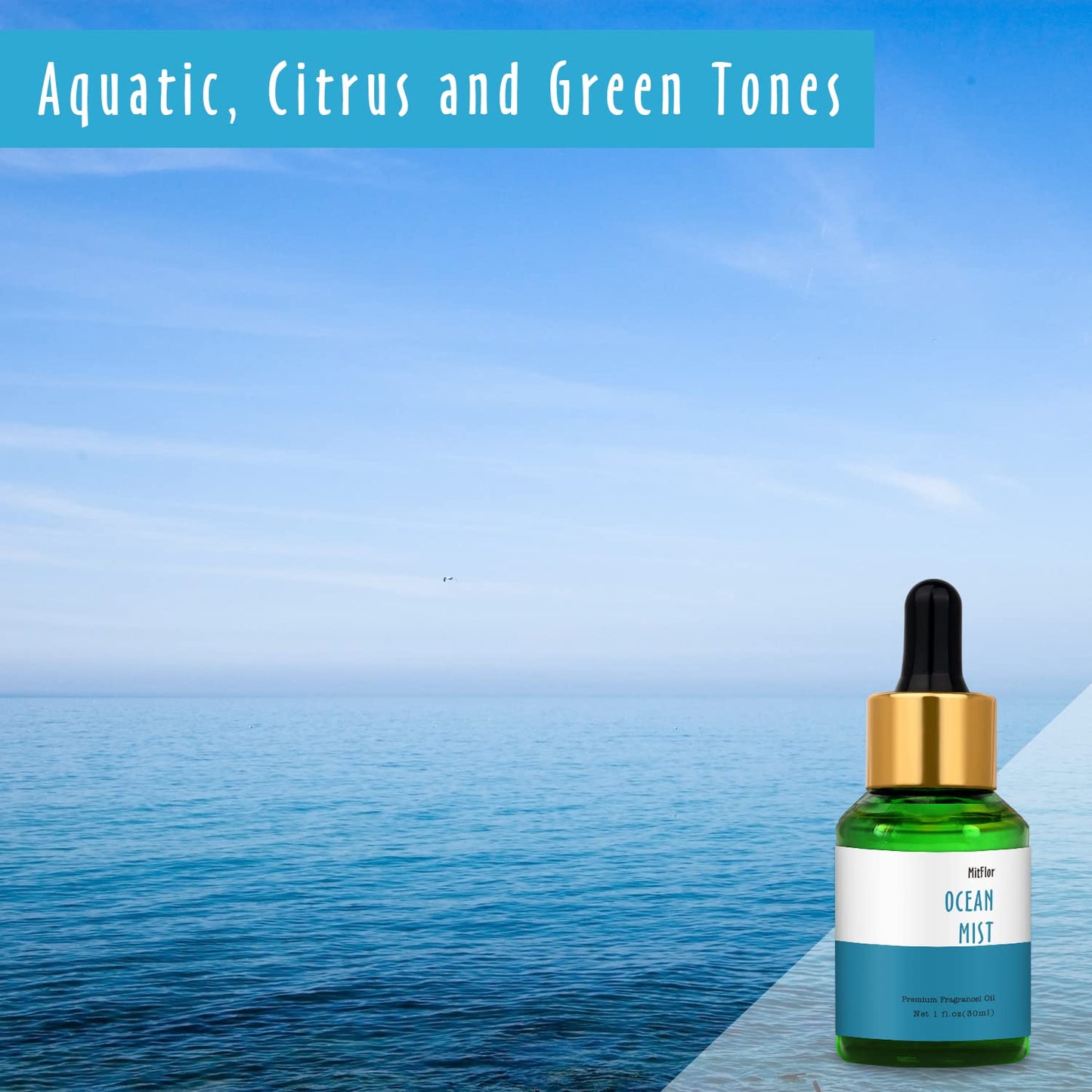 Ocean Mist Fragrance Oil – MitFlor 30ml Premium Grade for Soap & Candle Making