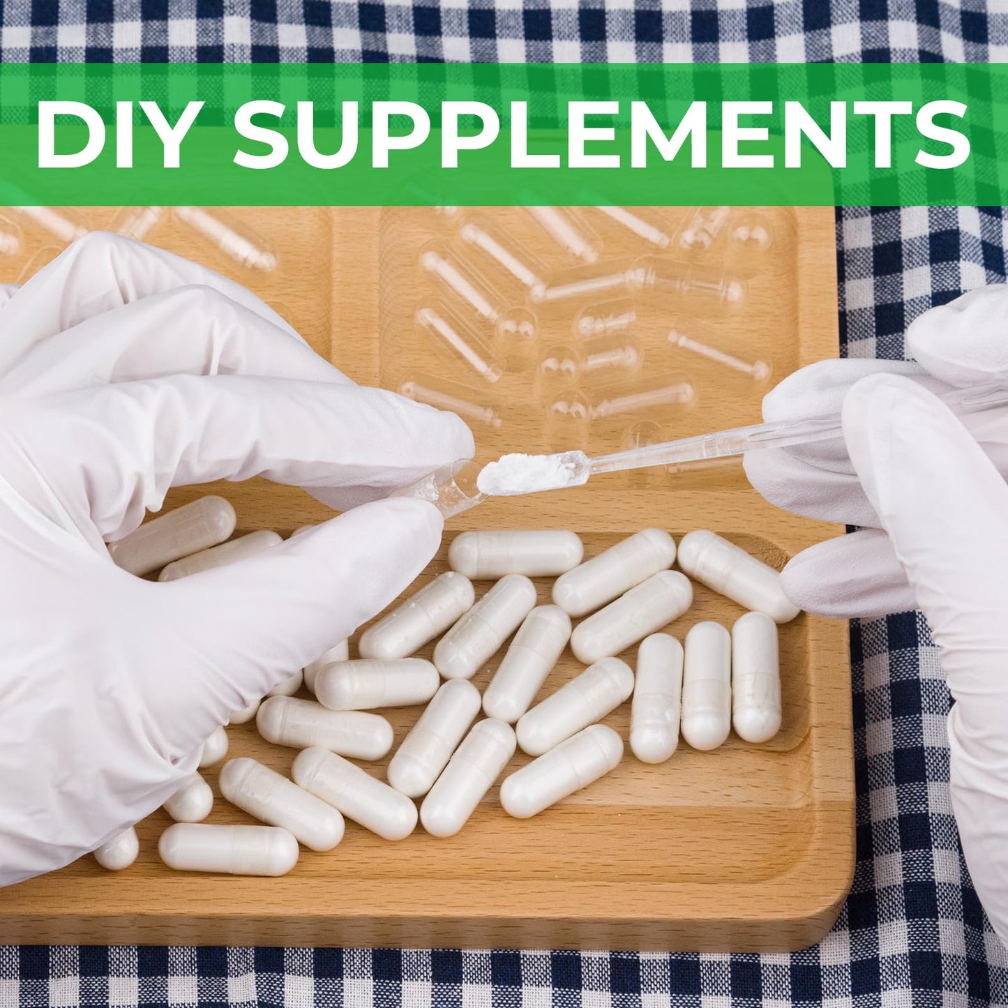 Angtai JN Size 4 Empty Capsules – 100 Count Clear Vegan Pill Caps