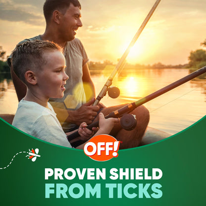 OFF! Deep Woods Insect Repellent Aerosol — Long-Lasting Mosquito & Tick Protection (6 oz)